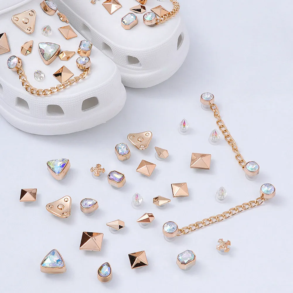 26-Piece: Croc Shoe Charm Accessories