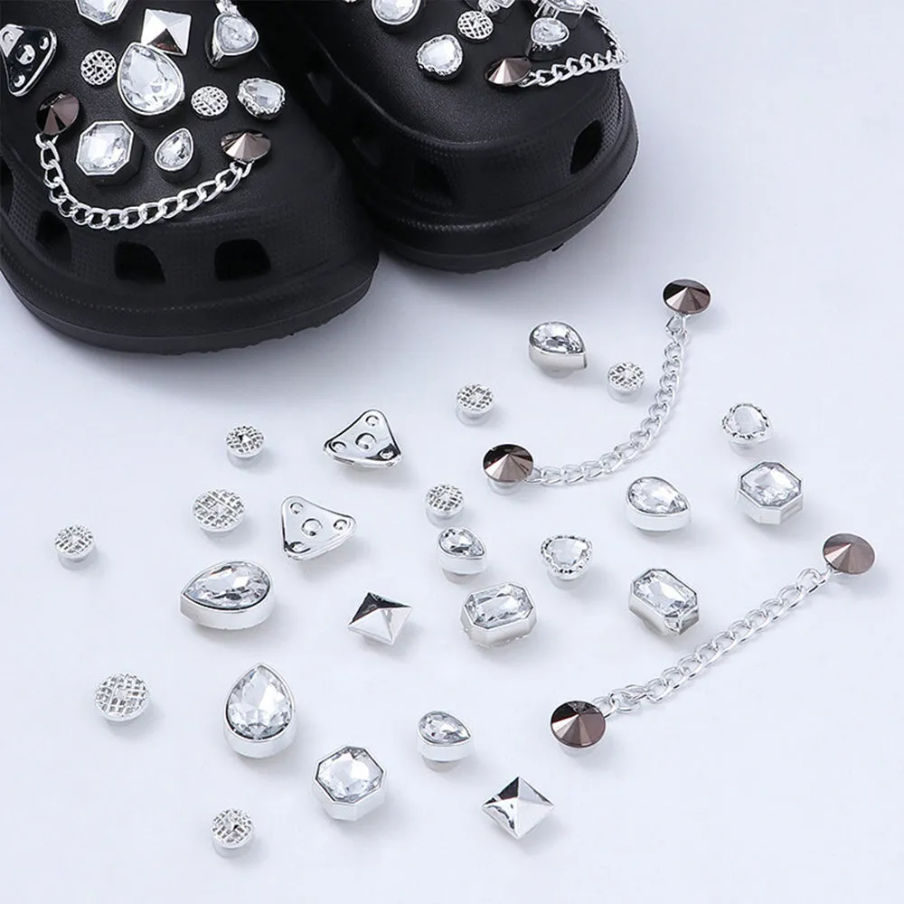 26-Piece: Croc Shoe Charm Accessories