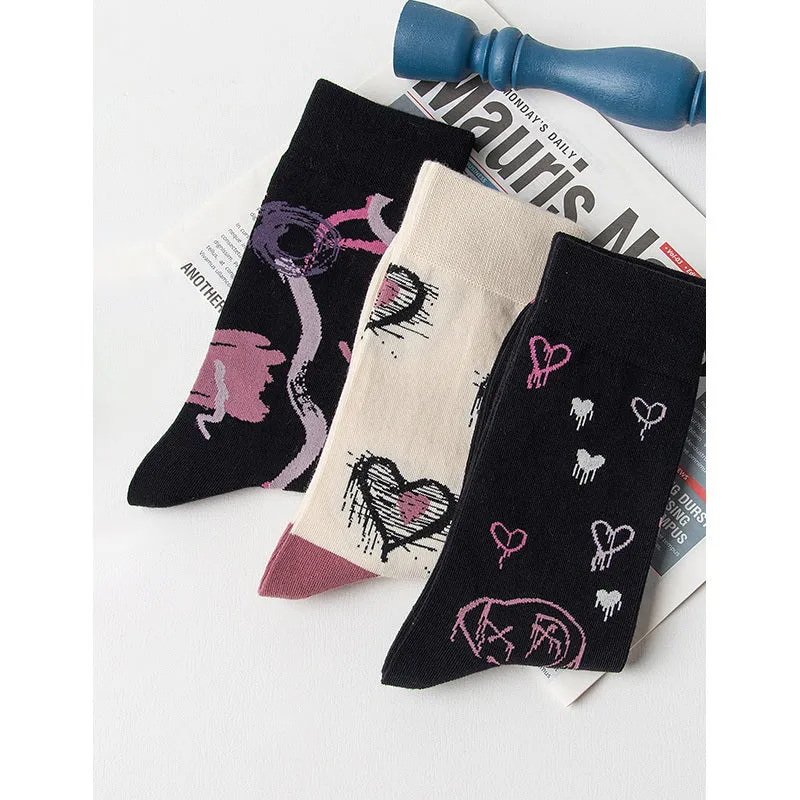3 Pairs Men's Compression Socks – Cushioned, Breathable & Anti-Odor
