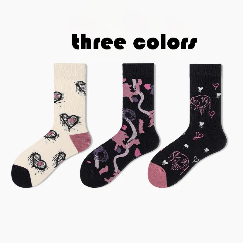 3 Pairs Men's Compression Socks – Cushioned, Breathable & Anti-Odor