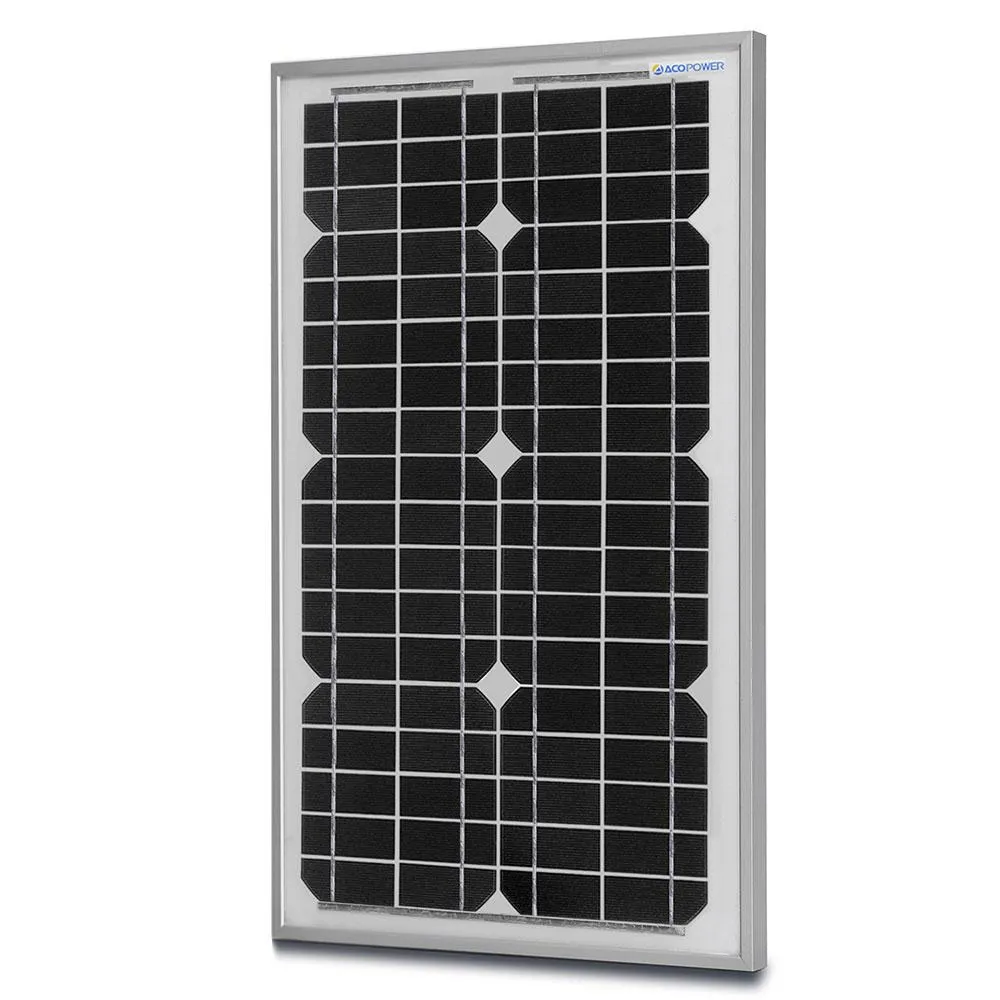 ACOPOWER 30 Watts Mono Solar Panel, 12V