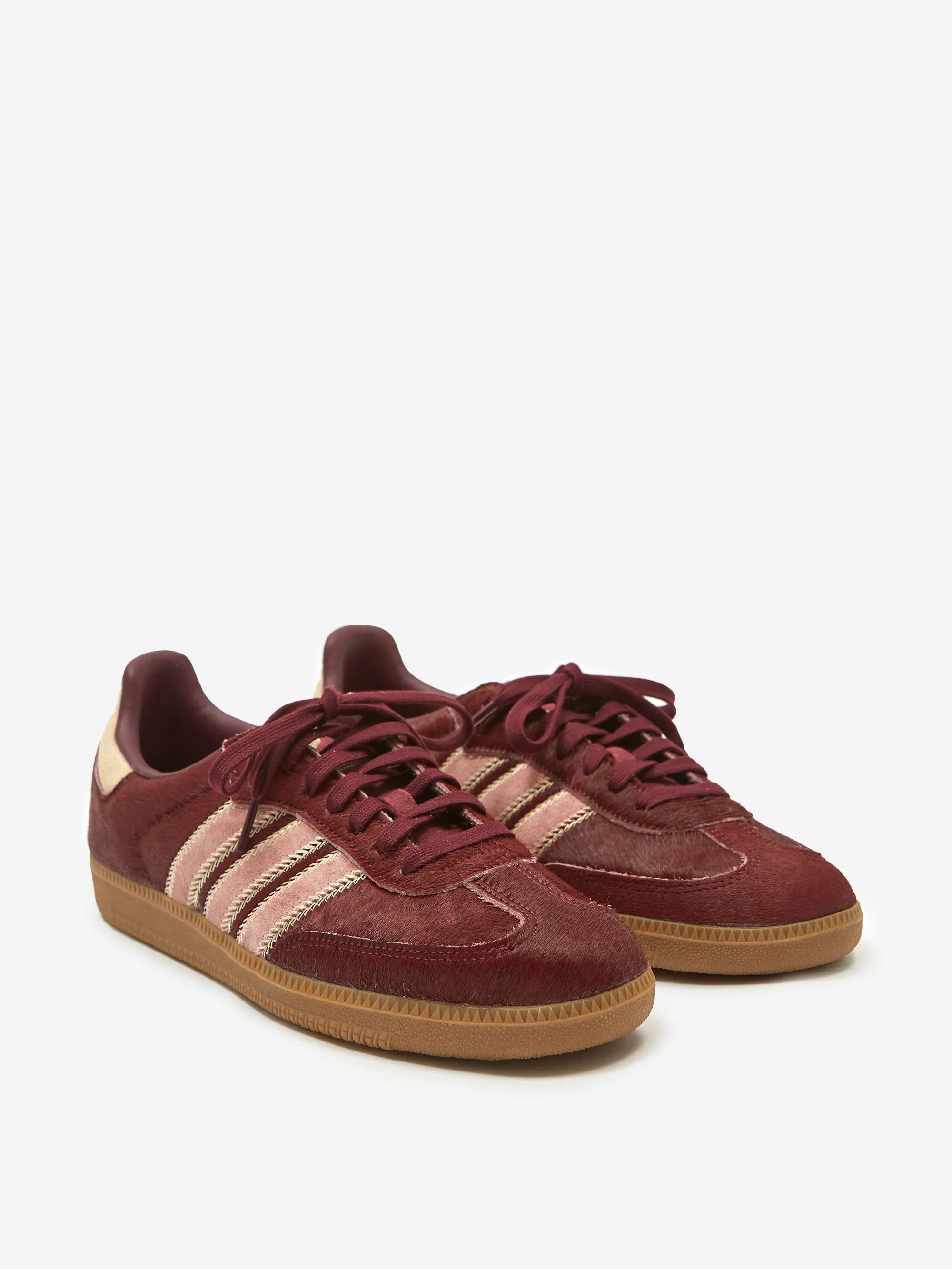 Adidas Samba OG - Sand Strata/Maroon/Warm Clay