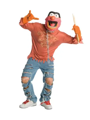 Animal Muppets Deluxe Adult Costume with Mask and Drumsticks