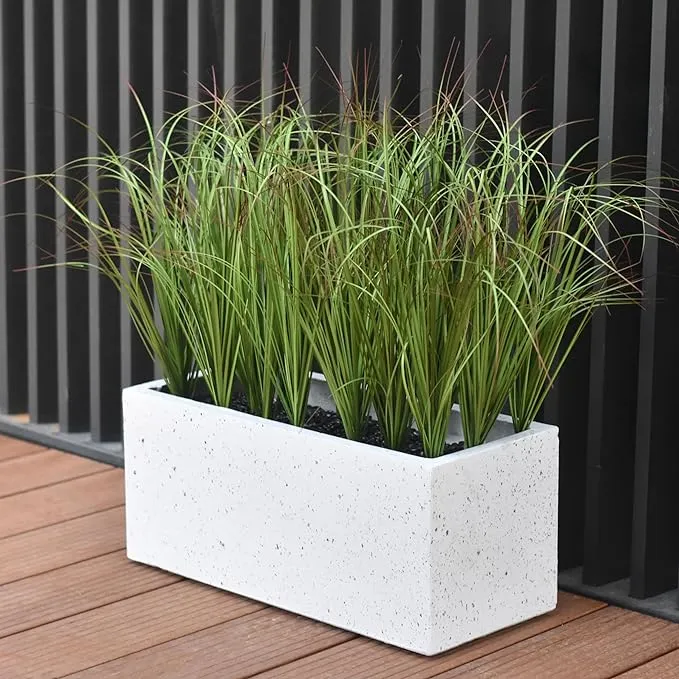 Bulk 10pcs Large Artificial Plants Onion Grass Greenery Shrubs for Outdoors and Indoors Wholesale