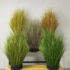 Bulk 10pcs Large Artificial Plants Onion Grass Greenery Shrubs for Outdoors and Indoors Wholesale