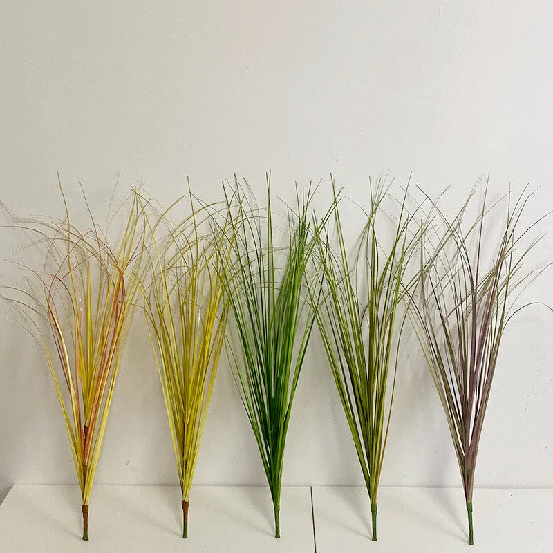 Bulk 10pcs Large Artificial Plants Onion Grass Greenery Shrubs for Outdoors and Indoors Wholesale