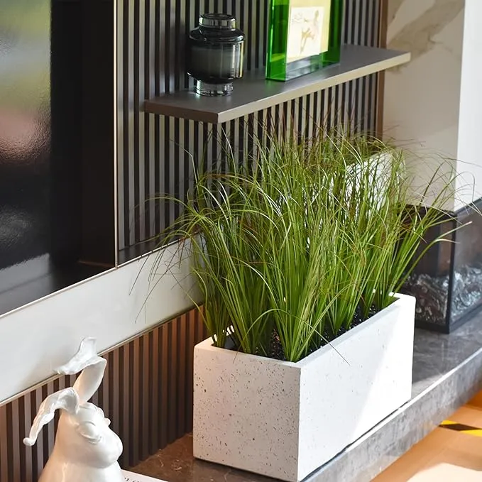 Bulk 10pcs Large Artificial Plants Onion Grass Greenery Shrubs for Outdoors and Indoors Wholesale