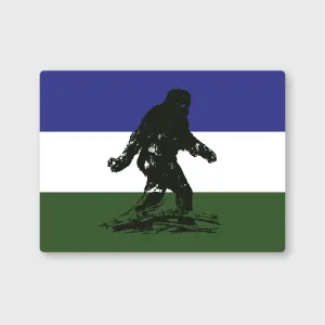 Cascadia Squatch Sticker