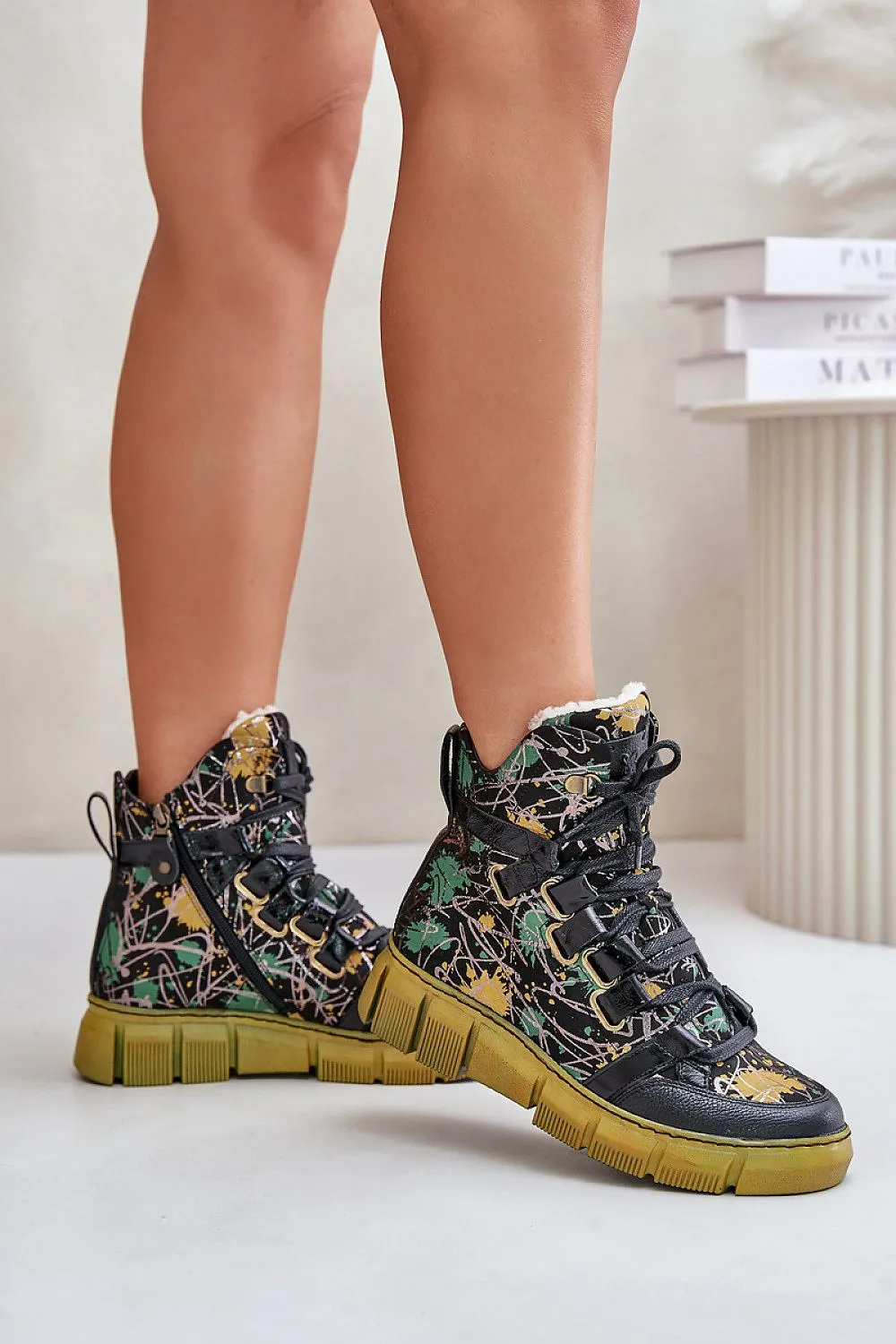 Casual City Boots with Zipper