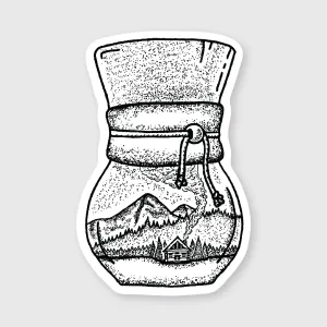 Chemex Cabin Sticker