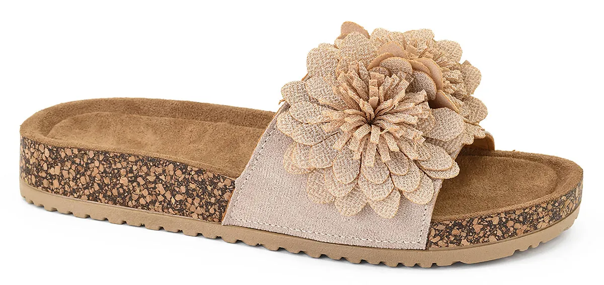 Corkys "Wild Child" in Natural Sandal