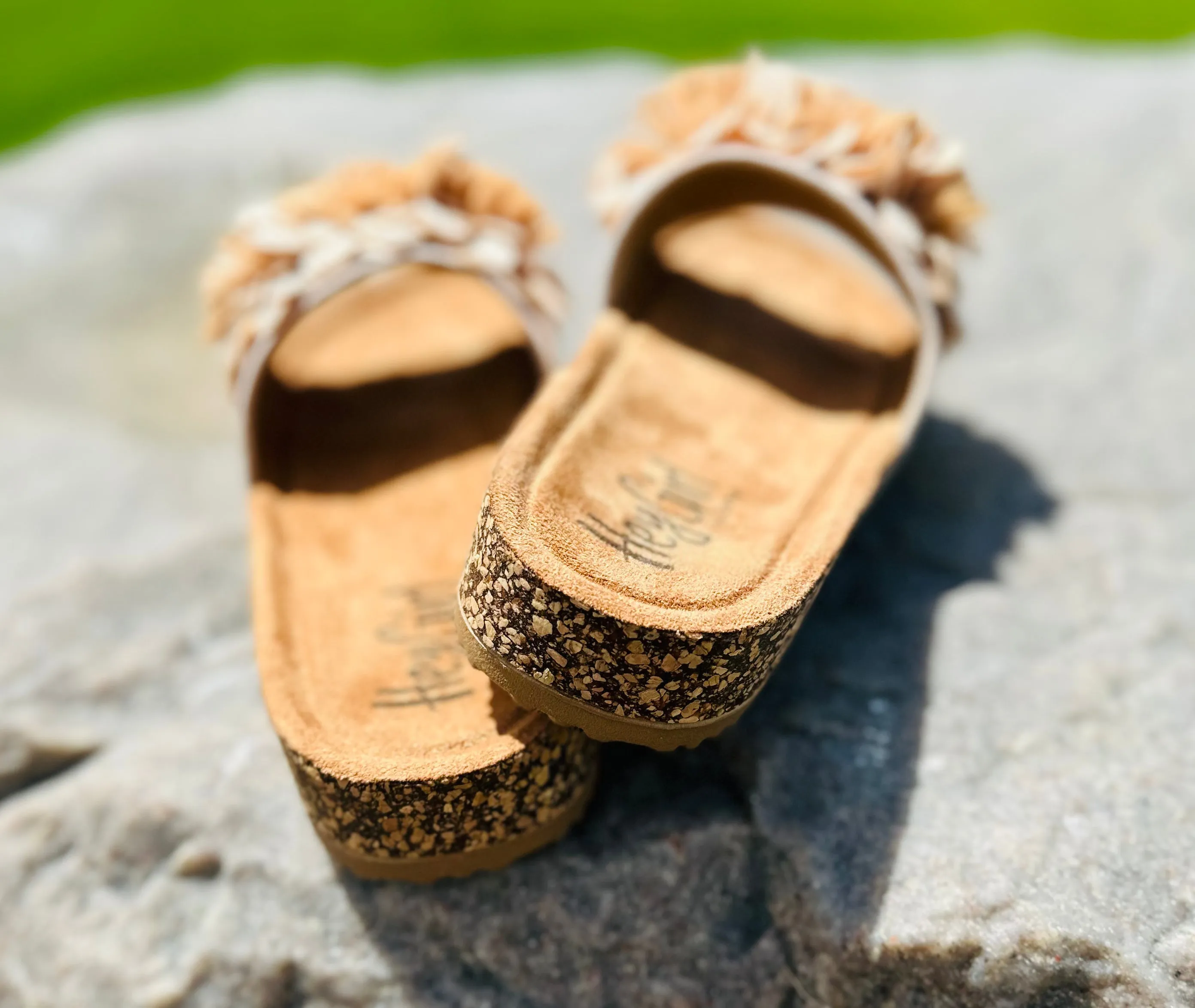 Corkys "Wild Child" in Natural Sandal