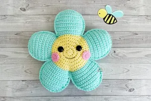 Daisy Flower Kawaii Cuddler® Crochet Pattern