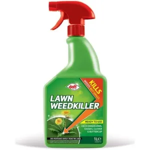 Doff Lawn Weedkiller Ready To Use - 1 Litre