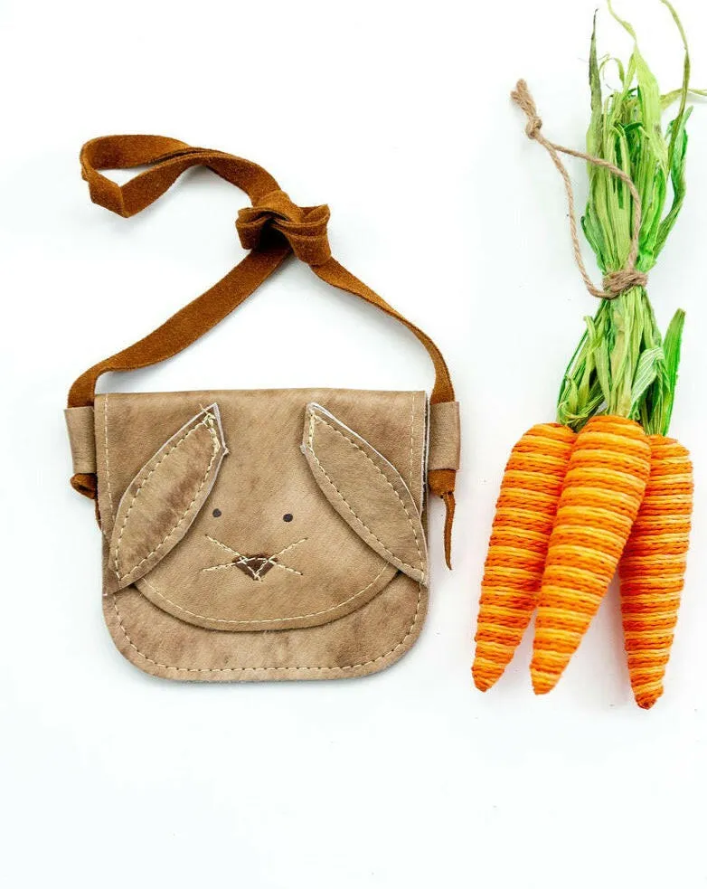 Dune Bunnies Critters Leather PURSE Toddler & Kids