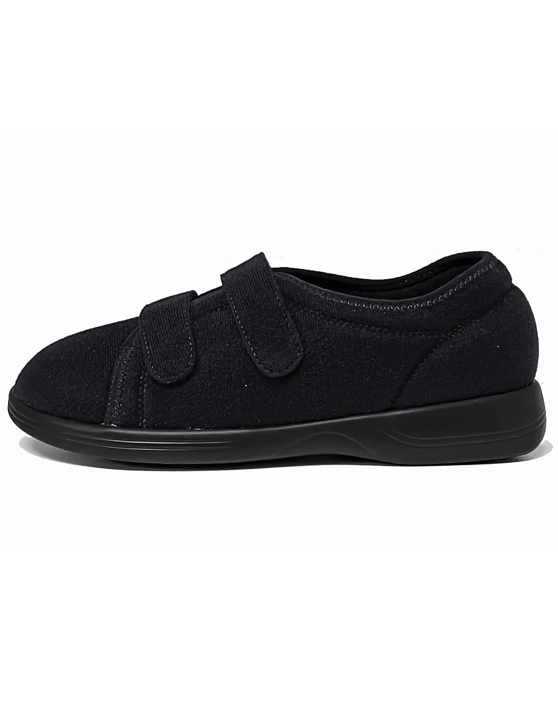 GADEAN EASY 3E  DOUBLE VELCRO SLIPPER - BLACK