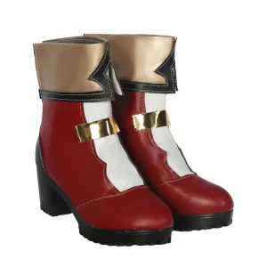 Genshin Impact Charlotte Game Cosplay Shoes
