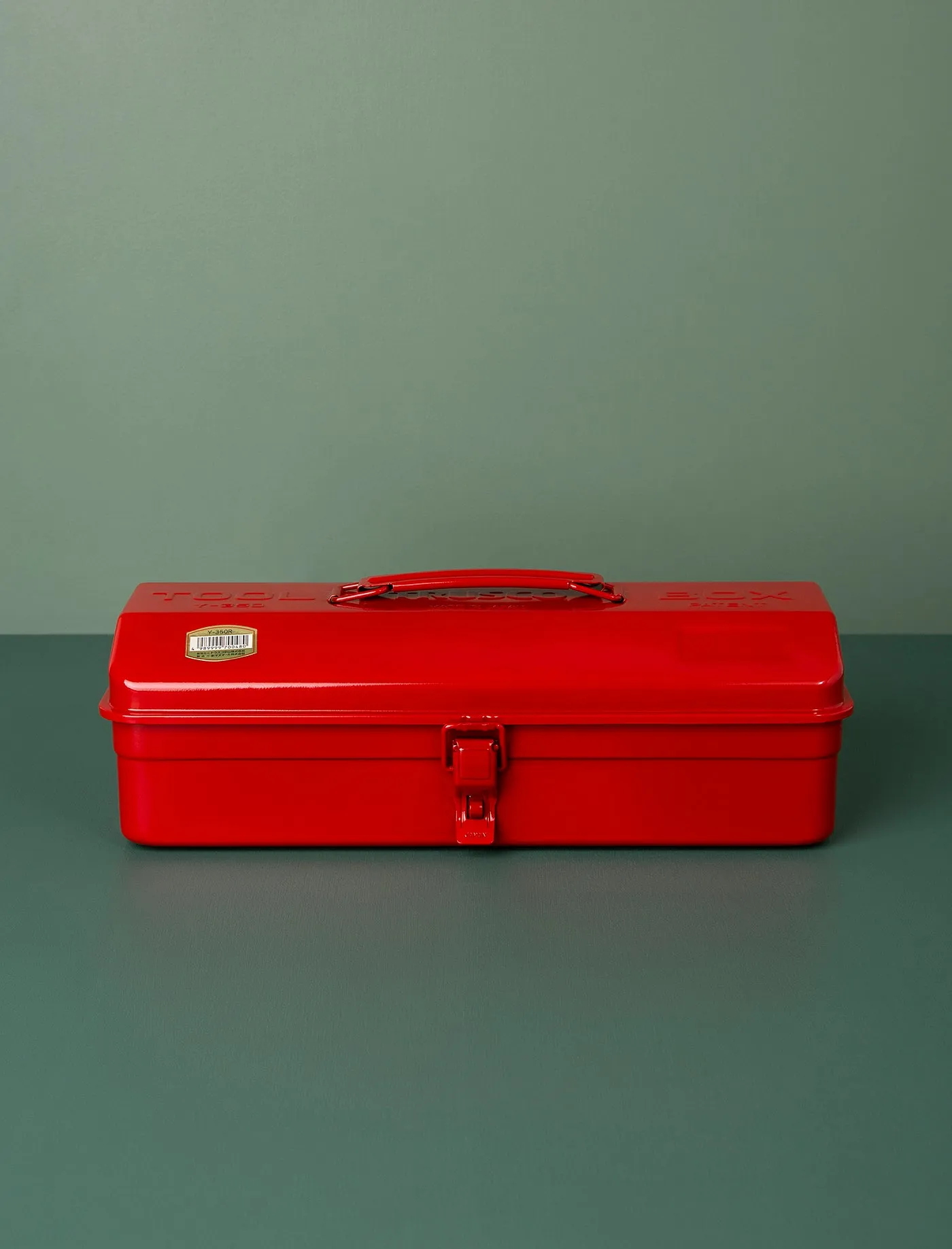 Hip Roof Steel Toolbox // Red