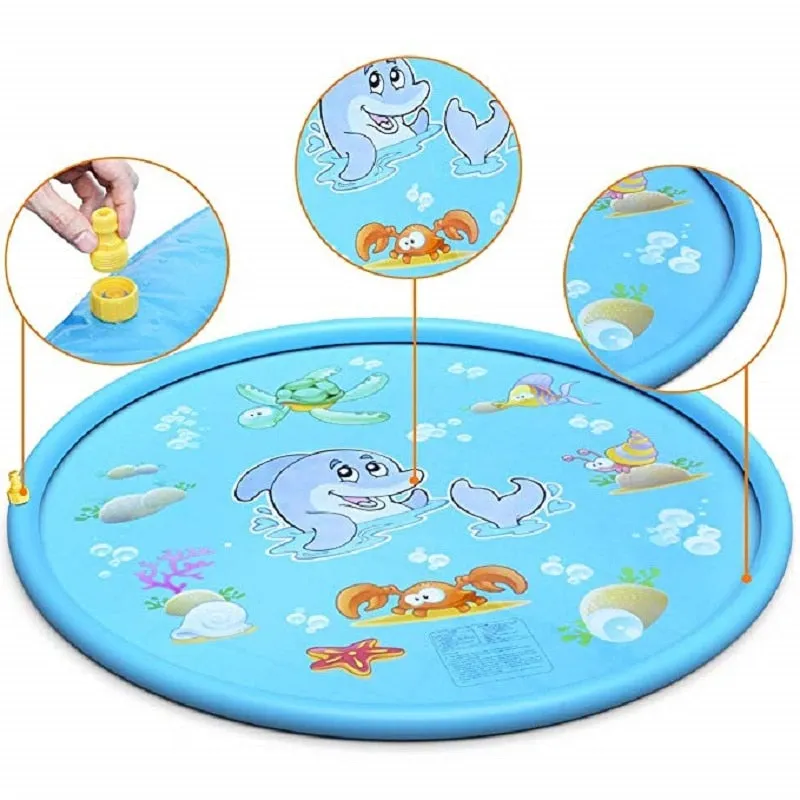 Inflatable Baby Play Lawn Pad Pool