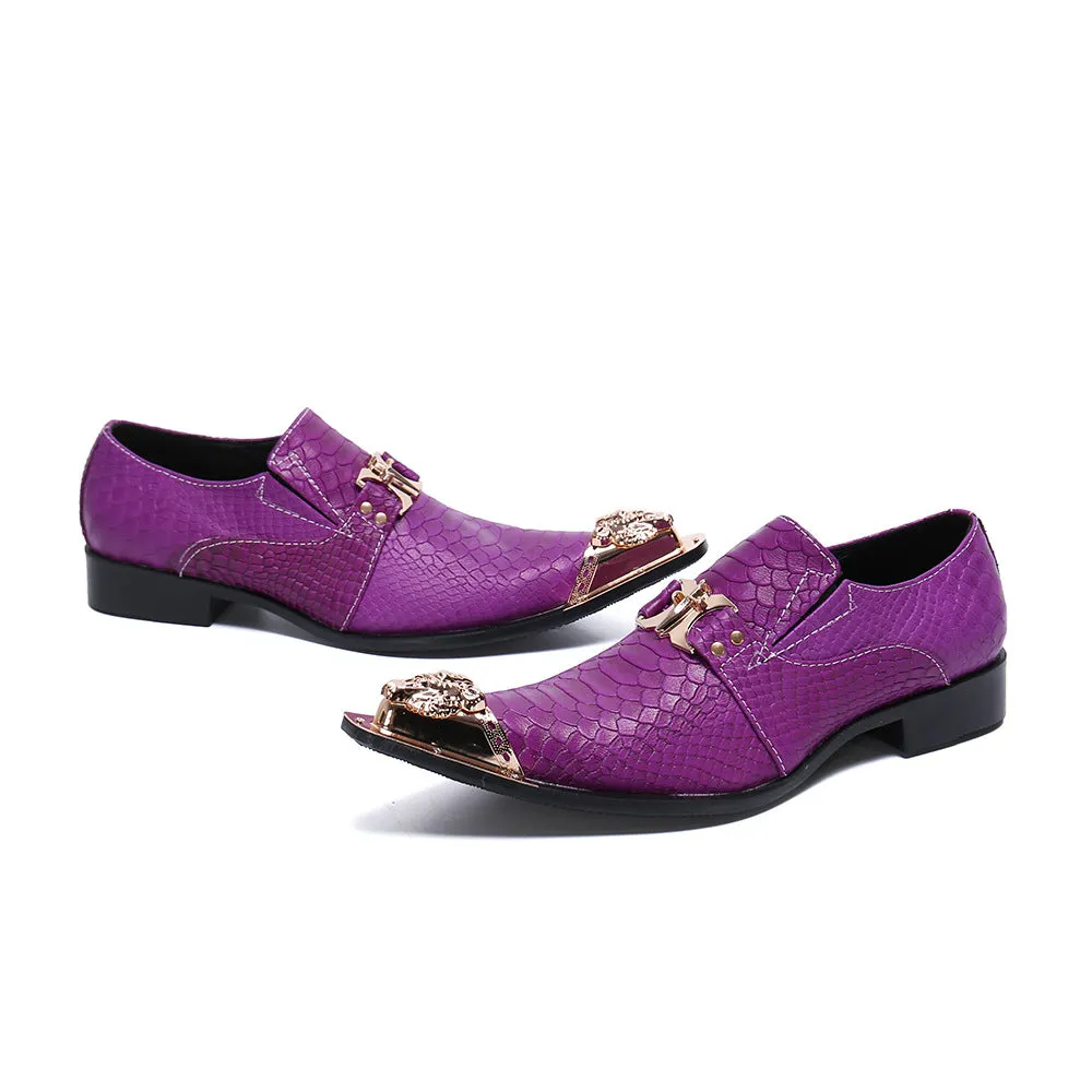Japanese 2019 new summer leather sandals men's Korean version trend personalized patent leather buckle cowhide Roman sandals