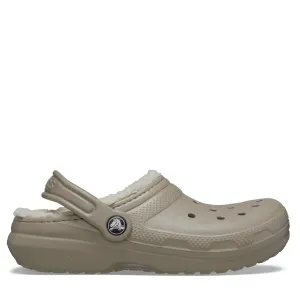 Kids Crocs Mushroom/Bone Classic Lined Clog