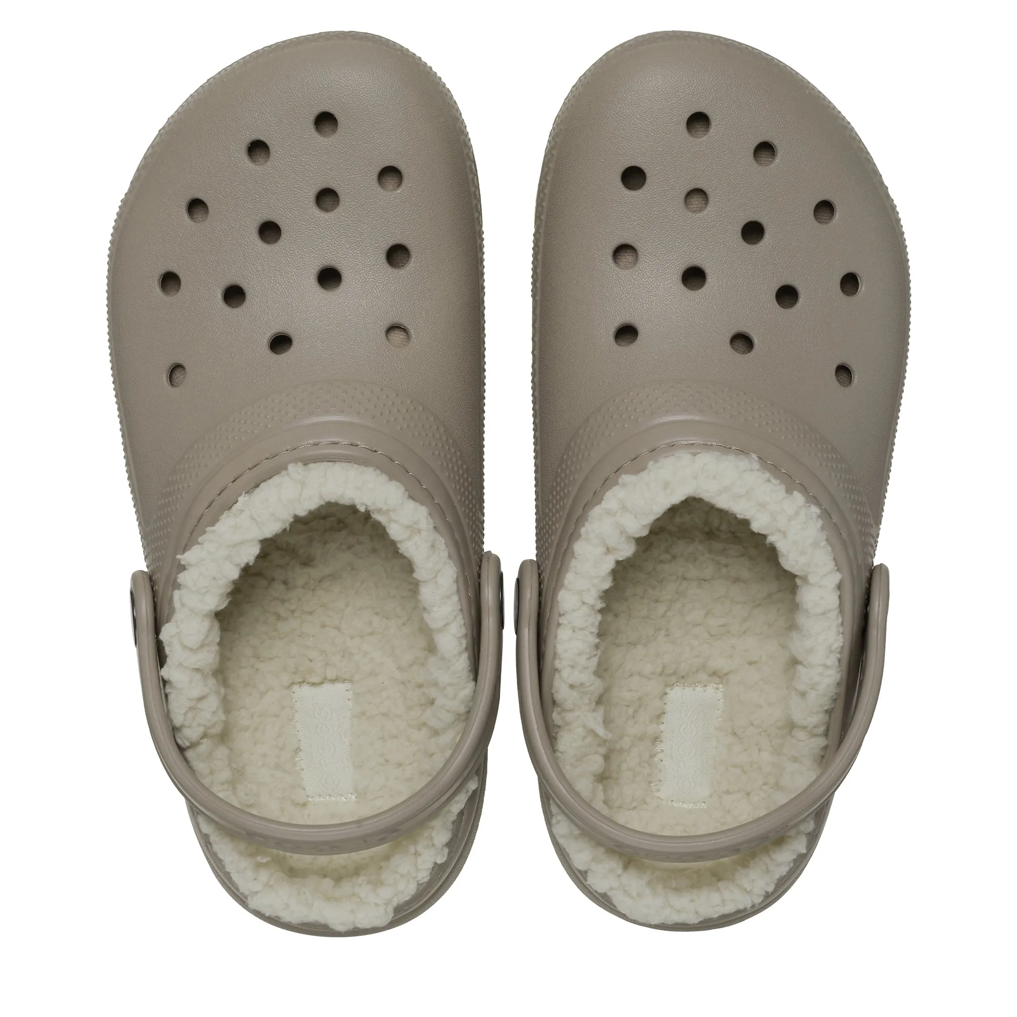 Kids Crocs Mushroom/Bone Classic Lined Clog