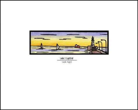 Lake Superior - Simple Giclee Print