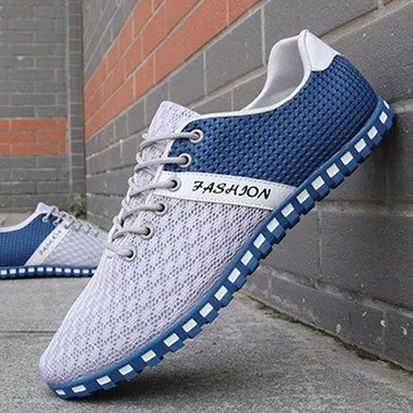 Men Shoes Leisure Mesh Shoes Casual Men's Flats Breathable