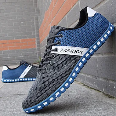 Men Shoes Leisure Mesh Shoes Casual Men's Flats Breathable