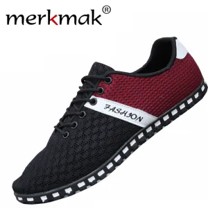Men Shoes Leisure Mesh Shoes Casual Men's Flats Breathable