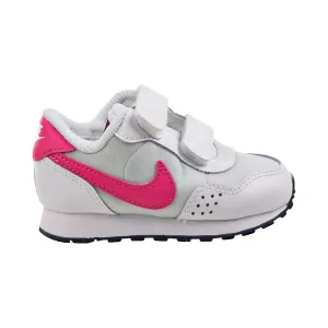 Nike MD Valiant (TD) Toddler's Shoes Pure Platinum-Dark Smoke Grey-Pink Prime