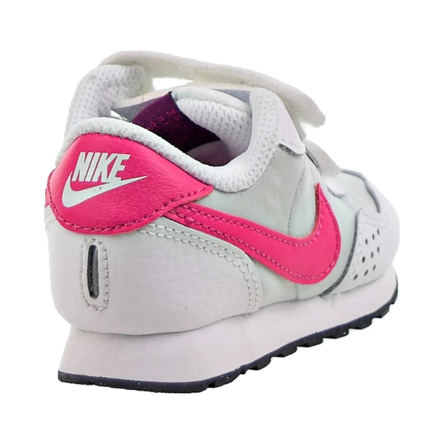 Nike MD Valiant (TD) Toddler's Shoes Pure Platinum-Dark Smoke Grey-Pink Prime