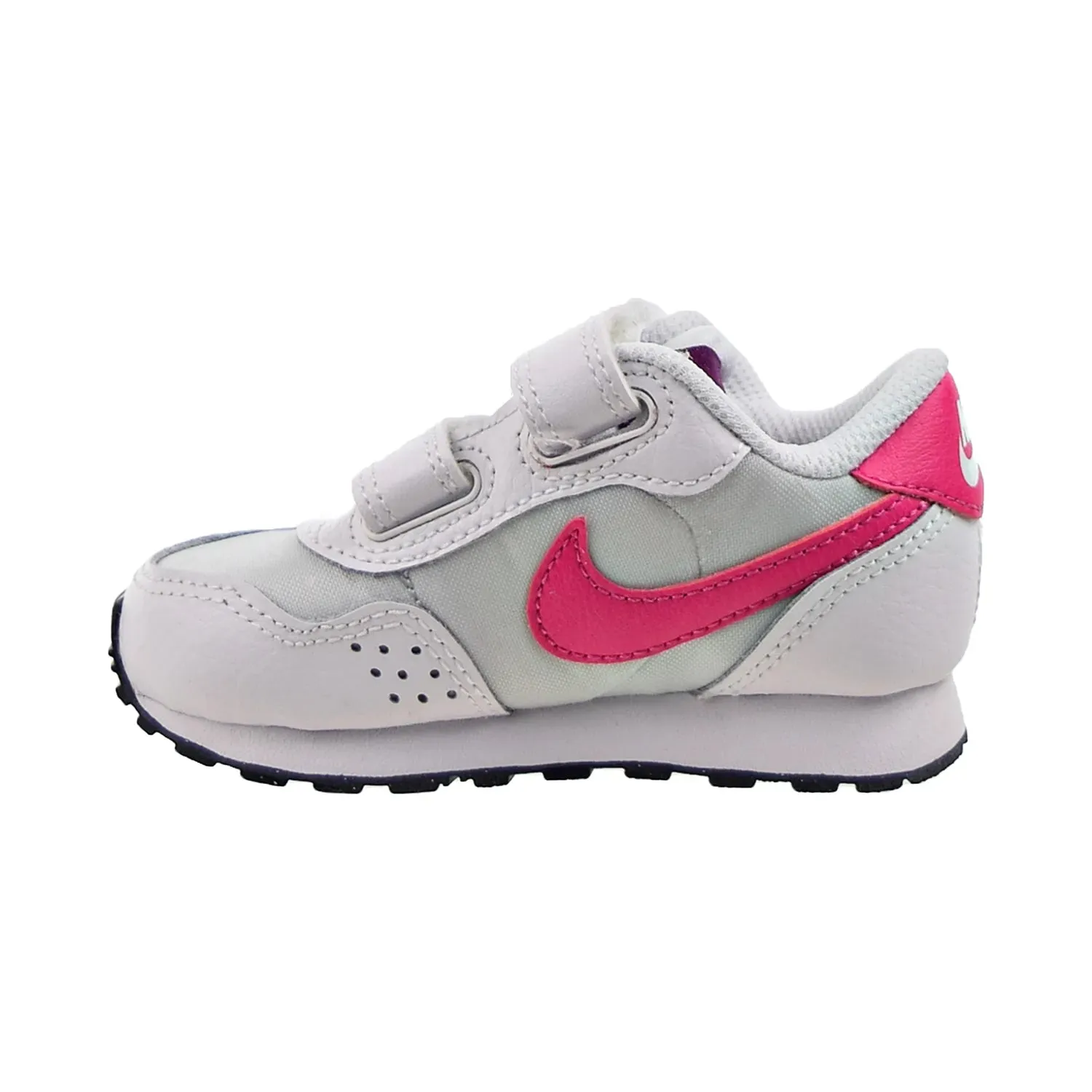 Nike MD Valiant (TD) Toddler's Shoes Pure Platinum-Dark Smoke Grey-Pink Prime
