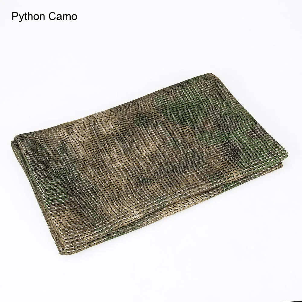 On Sell Military Tactical Mesh Scarf Sniper Face Veil For Airsoft Camping Hunting Multi Purpose Scarves gz290025B