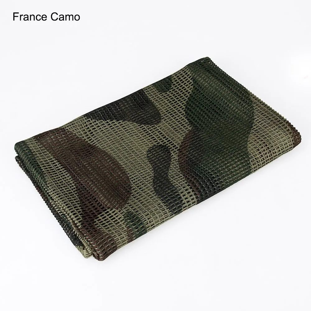On Sell Military Tactical Mesh Scarf Sniper Face Veil For Airsoft Camping Hunting Multi Purpose Scarves gz290025B