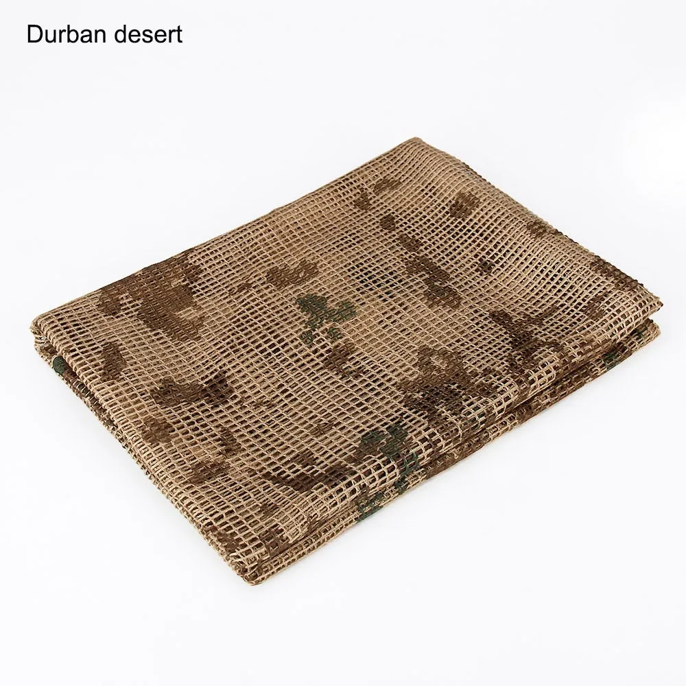 On Sell Military Tactical Mesh Scarf Sniper Face Veil For Airsoft Camping Hunting Multi Purpose Scarves gz290025B