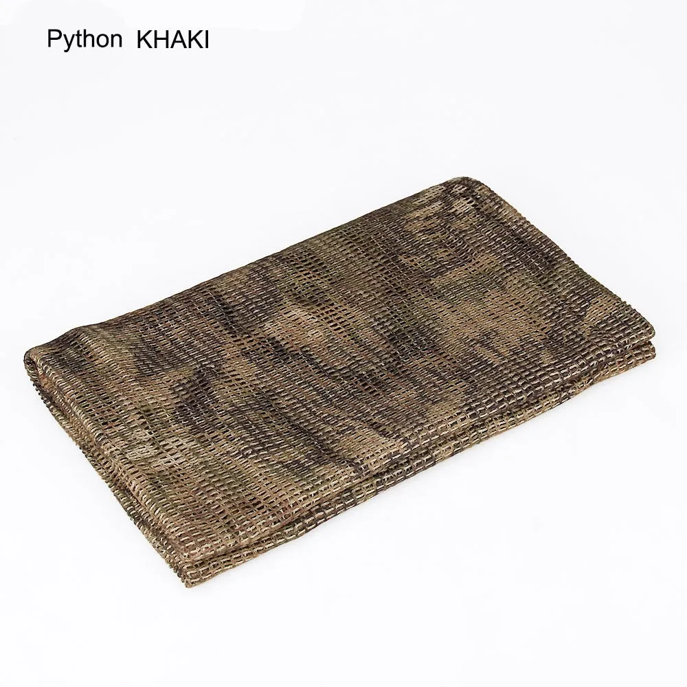 On Sell Military Tactical Mesh Scarf Sniper Face Veil For Airsoft Camping Hunting Multi Purpose Scarves gz290025B