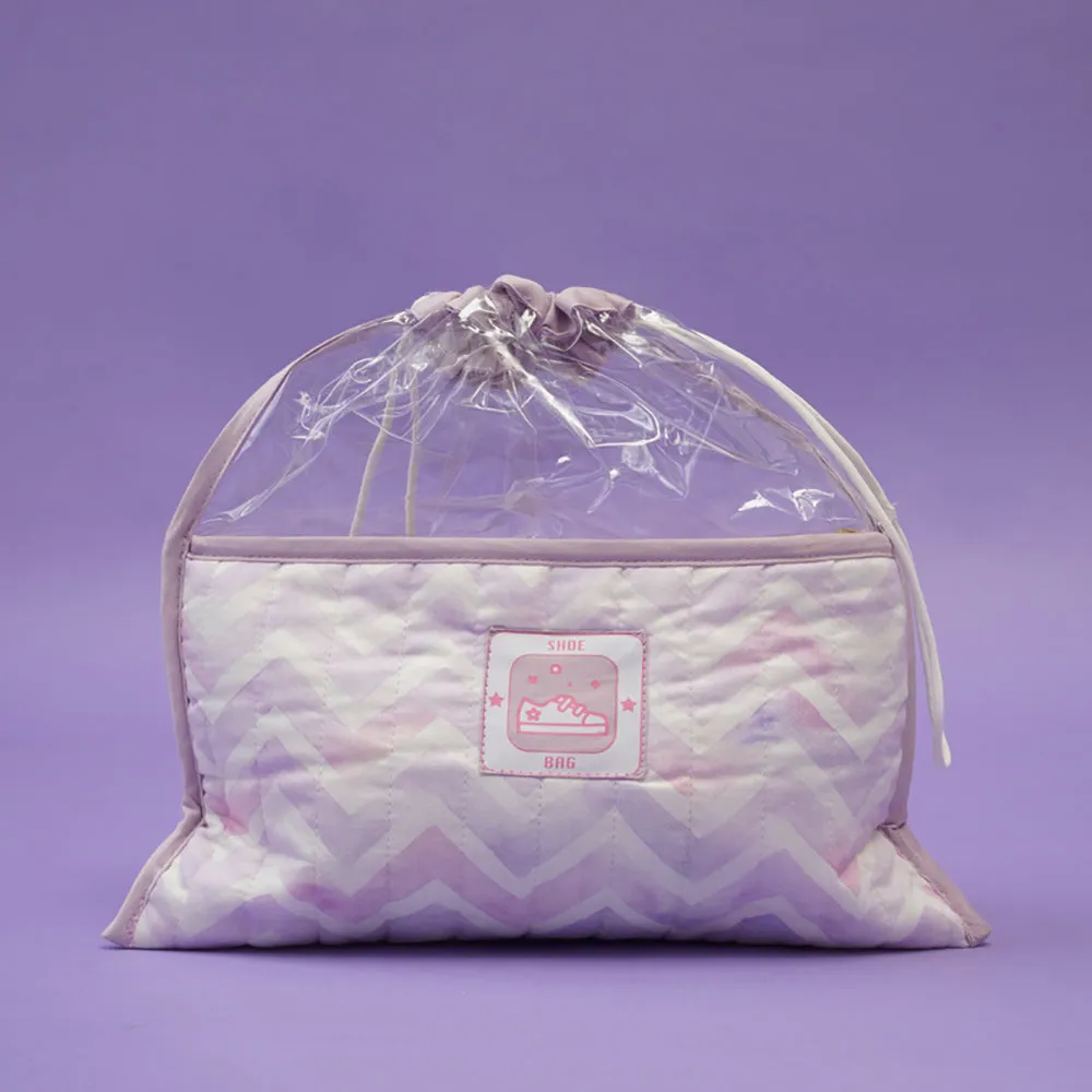 Organic Cotton Shoe Bag - Pixie  Dust