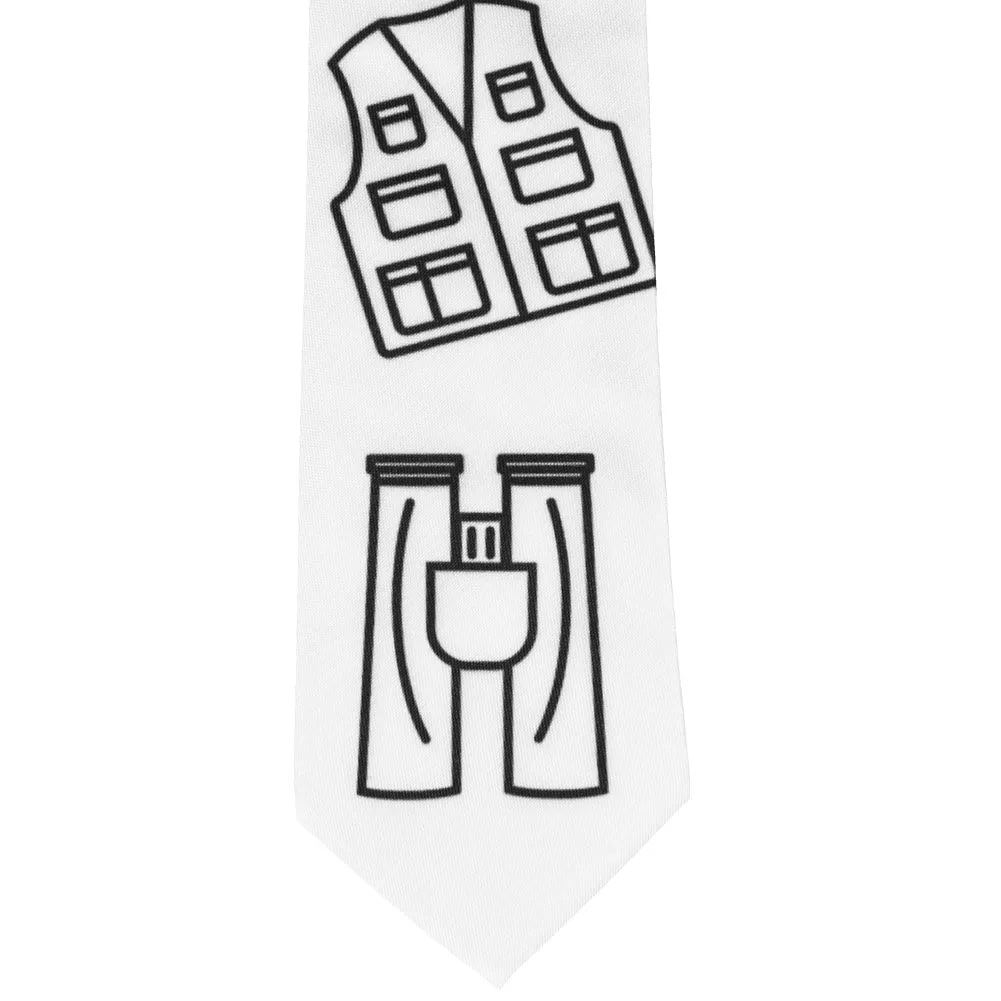 Outdoors Coloring Book Necktie