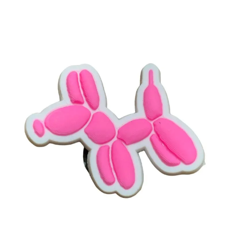 Owllaser Pink Girl Fancy Charms for Shoes, 3D Rubber Removable Accessories for Crocs Shoes(37Pcs)
