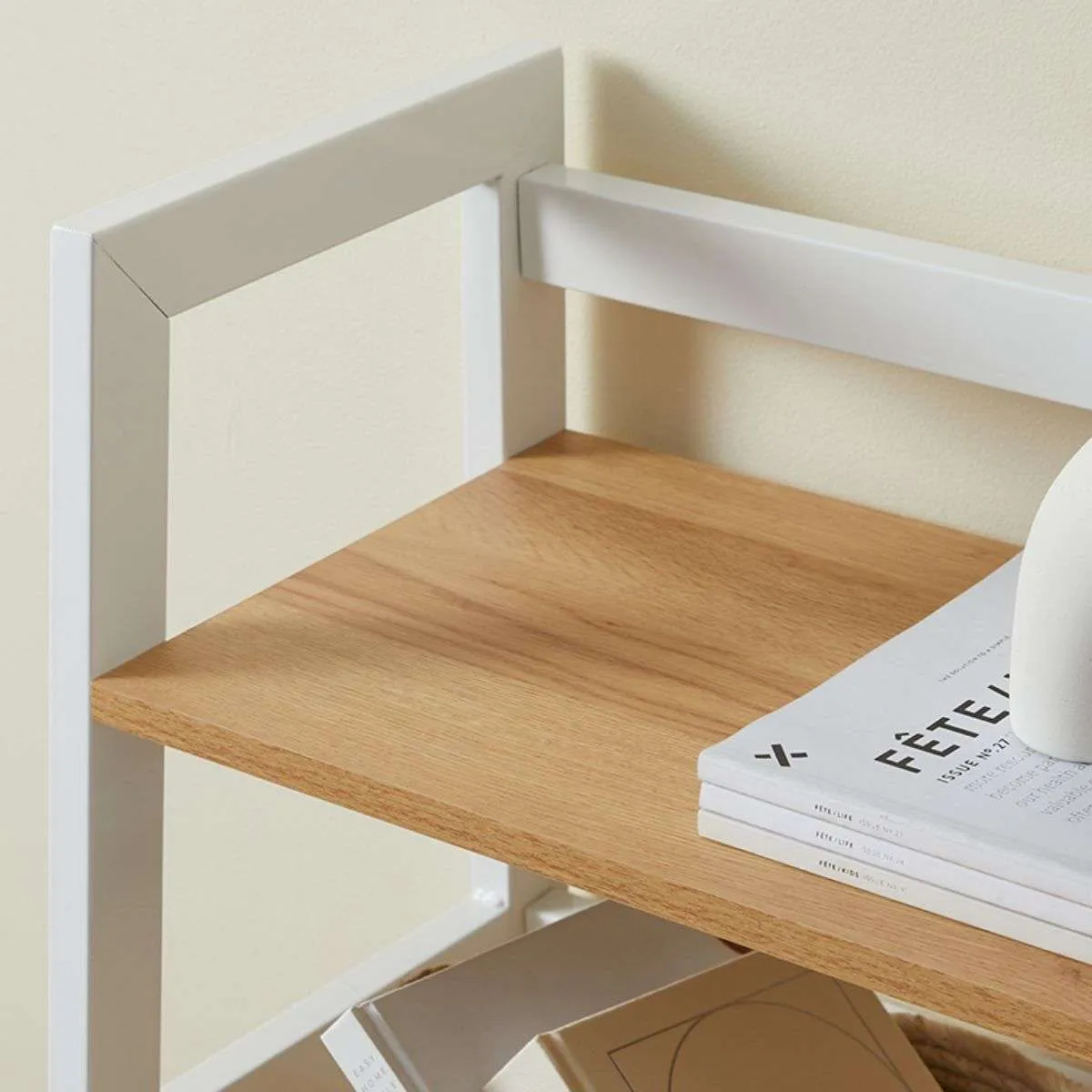 Porto Three Shelves - White