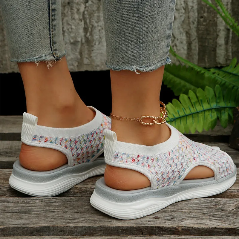Premium Stretch Slingback Sports Sandals