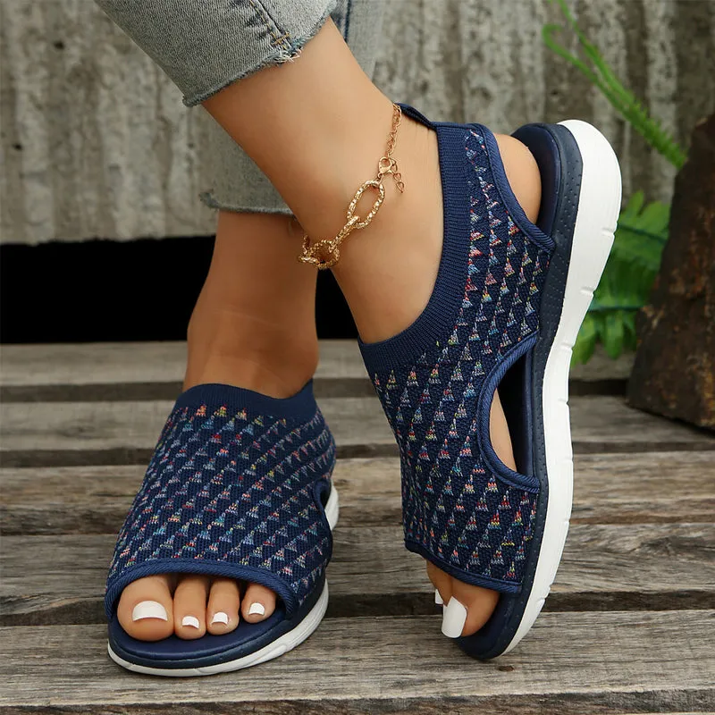 Premium Stretch Slingback Sports Sandals