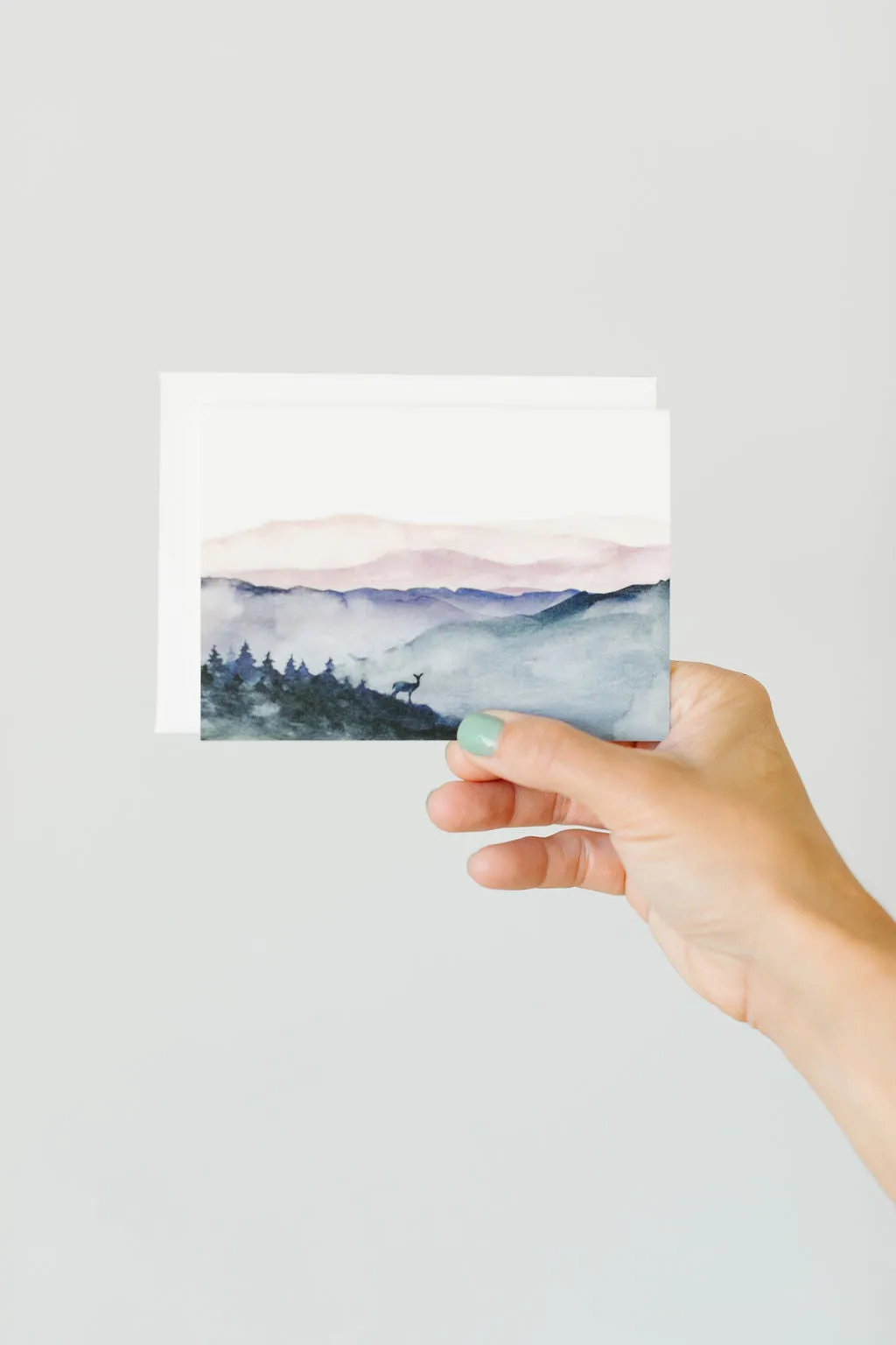 Purple Mountain Majesty Card