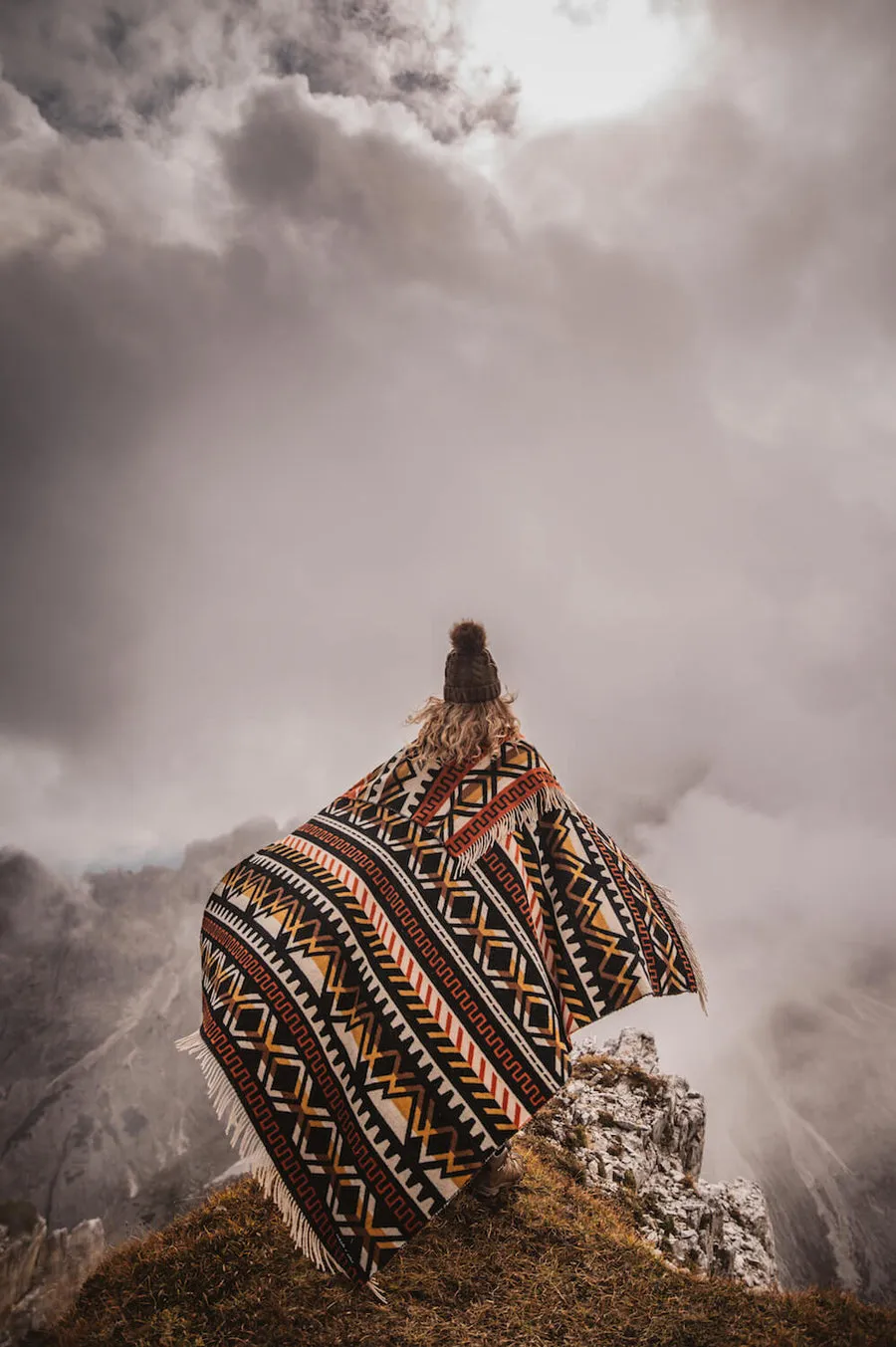 Sackcloth   Ashes Ridgeline Rockies Throw Blanket