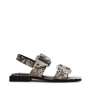 Saria-E Sandal LT. BEIGE SNAKE