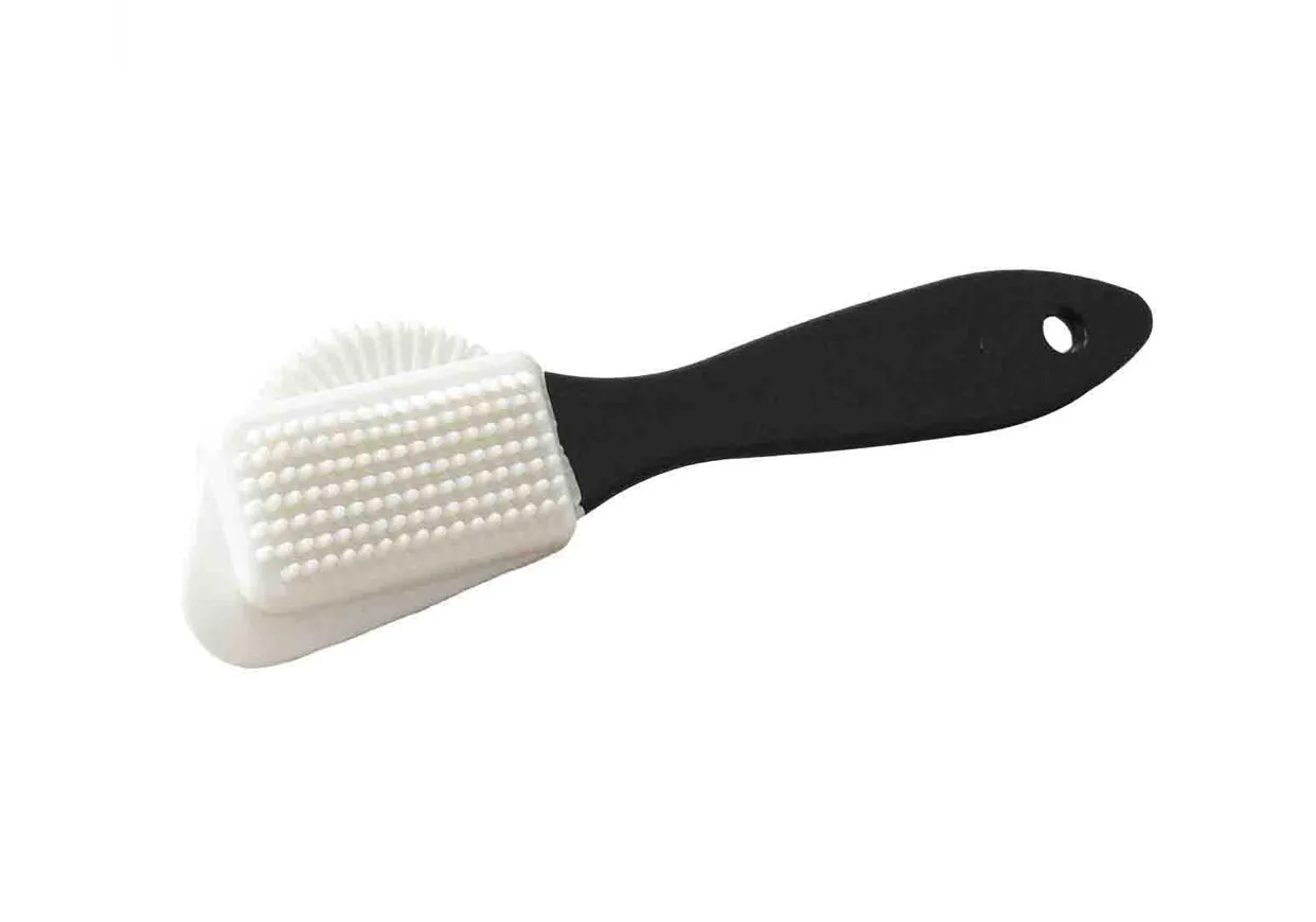 Shucare Suede And Nubuck 3 Sided Brush Wire And Nylon 6 Inch Made In Australia