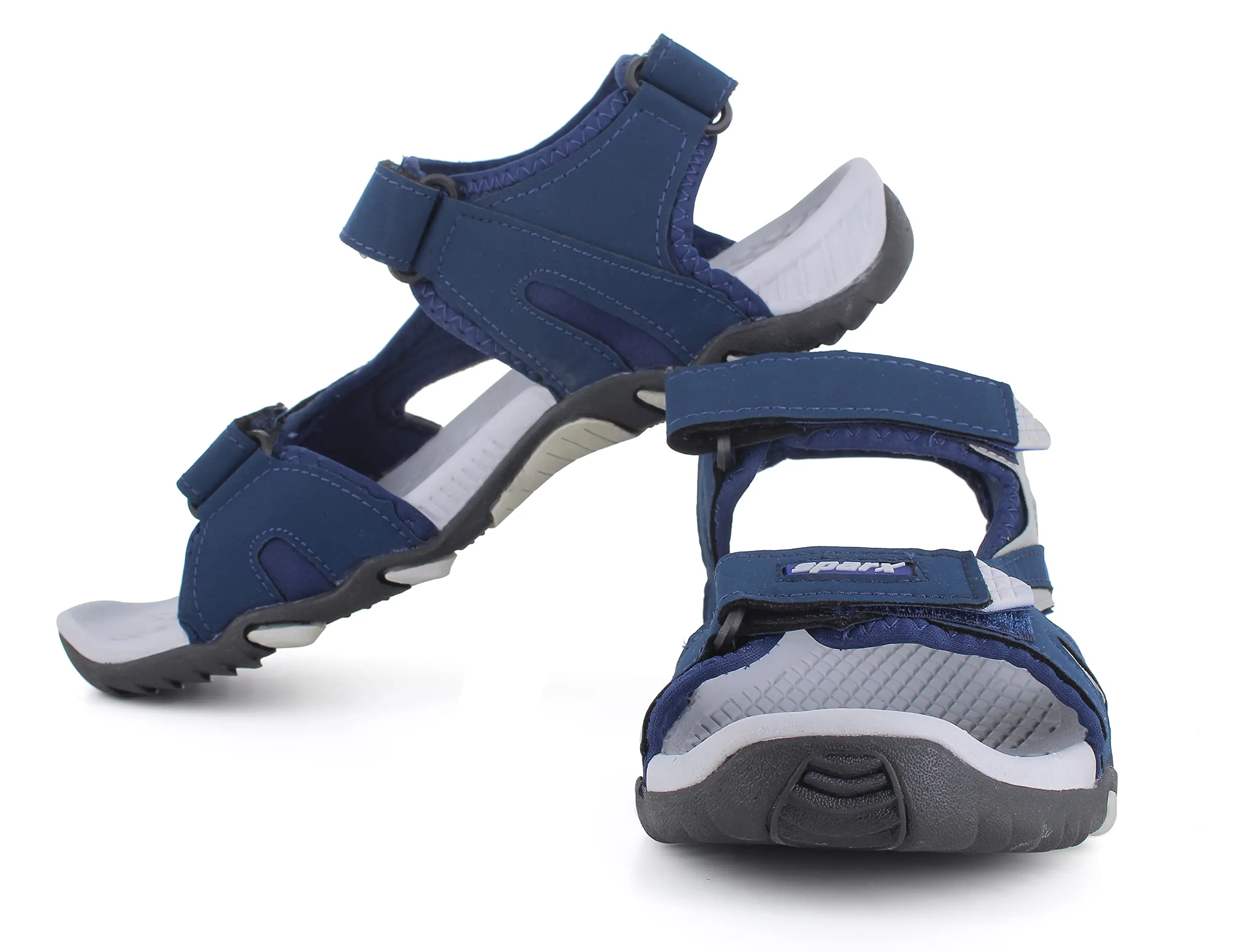 Sparx mens SS 453 | Latest, Daily Use, Stylish Floaters | Grey Sport Sandals 7 UK