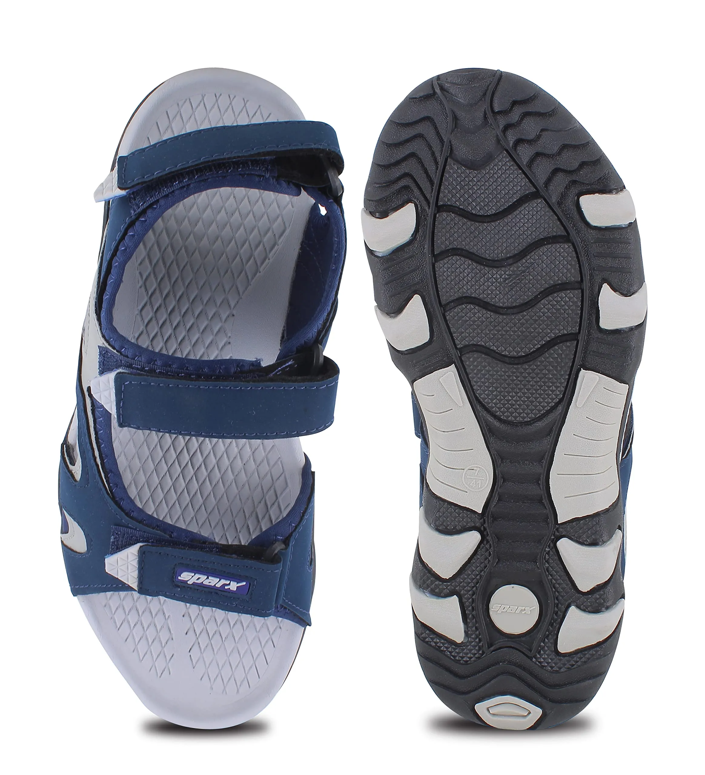 Sparx mens SS 453 | Latest, Daily Use, Stylish Floaters | Grey Sport Sandals 7 UK