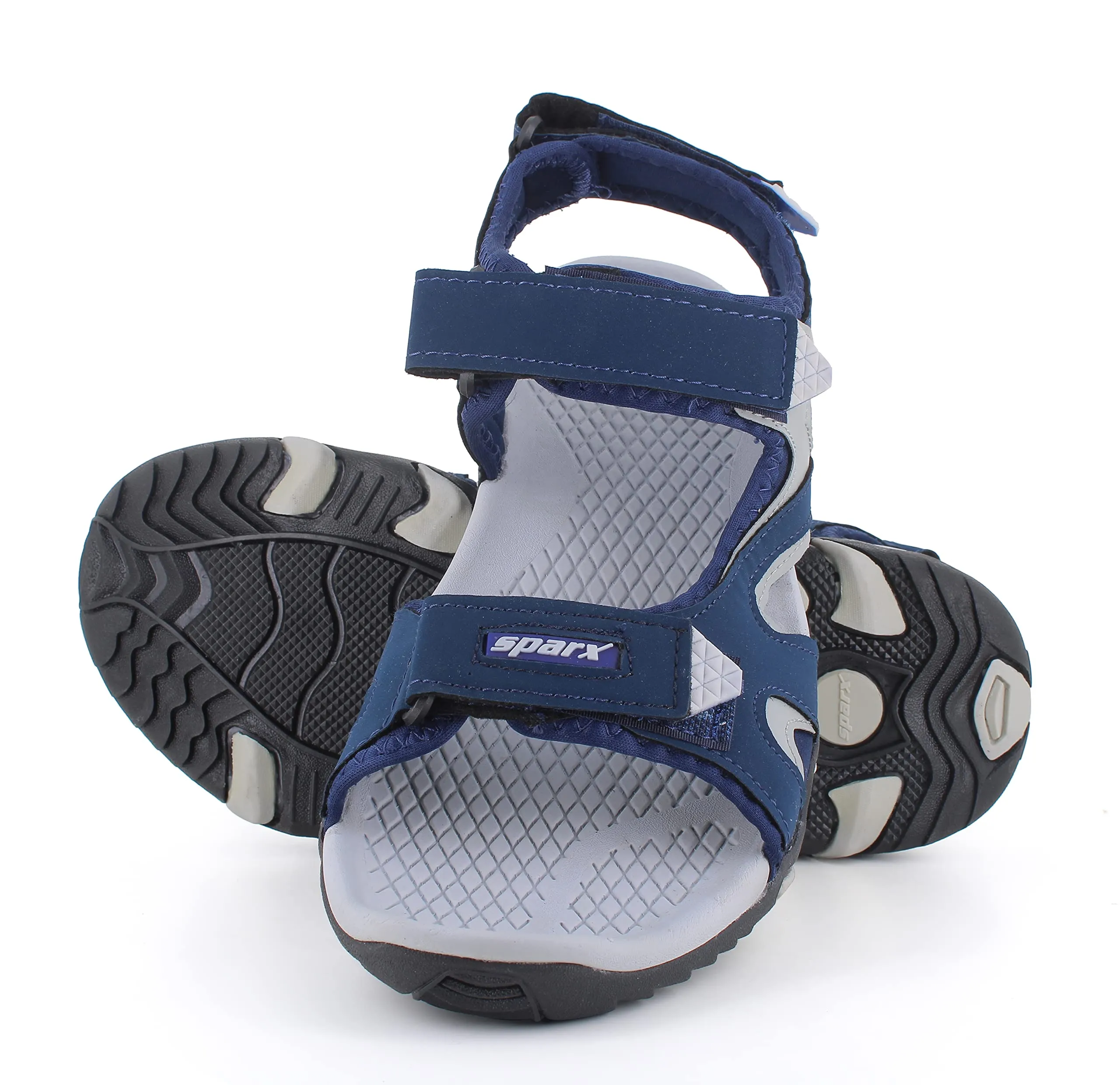 Sparx mens SS 453 | Latest, Daily Use, Stylish Floaters | Grey Sport Sandals 7 UK